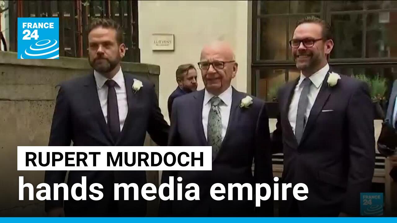 Conservative media mogul Rupert Murdoch hands empire to son Lachlan